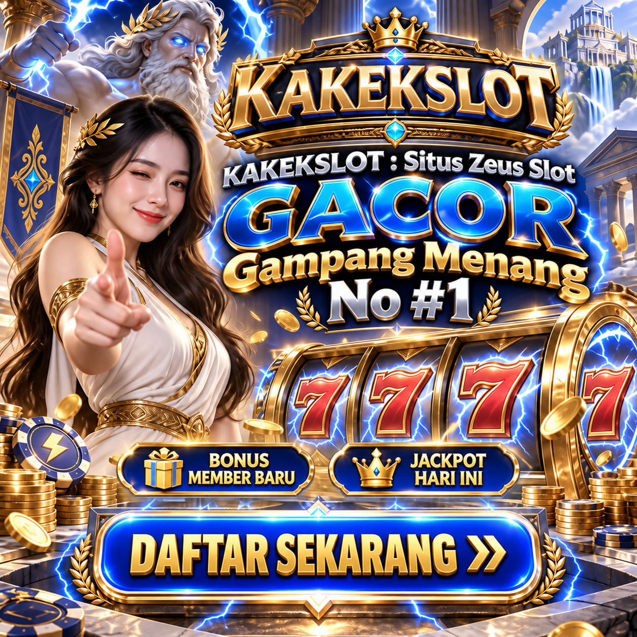 KAKEKSLOT : Situs Zeus Slot Gacor Gampang Menang No #1